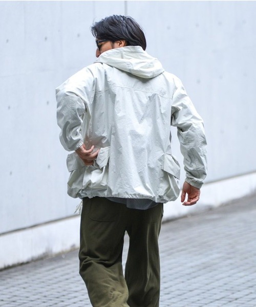 Snow Peak(スノーピーク)の「Snow Peak / Indigo C/N Jacket インディゴ C/N ジャケット(ブルゾン・メンズ・ブラック/アイボリー/インディゴブルー・S/M/L/XL)」の7枚目の写真