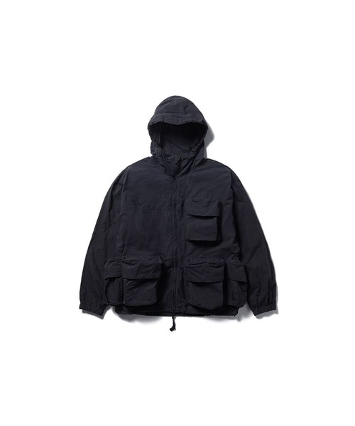 Snow Peak(スノーピーク)の「Snow Peak / Indigo C/N Jacket インディゴ C/N ジャケット(ブルゾン・メンズ・ブラック/アイボリー/インディゴブルー・S/M/L/XL)」の21枚目の写真