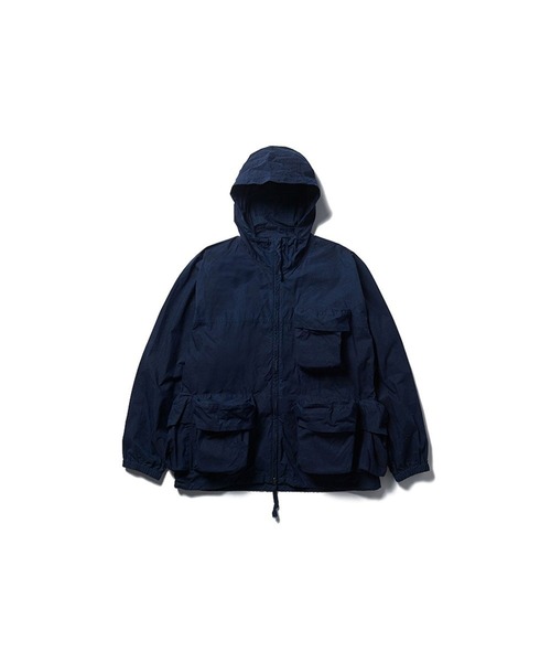 Snow Peak(スノーピーク)の「Snow Peak / Indigo C/N Jacket インディゴ C/N ジャケット(ブルゾン・メンズ・ブラック/アイボリー/インディゴブルー・S/M/L/XL)」の22枚目の写真