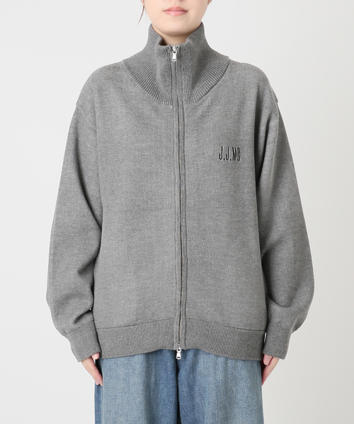 jj mercer（ジェイジェイマーサー）の「《別注 / 》J.J.mercer for SS DRIVERS KNIT（ニット/セーター・レディース・グレー/ネイビー・FREE）」の17枚目の写真