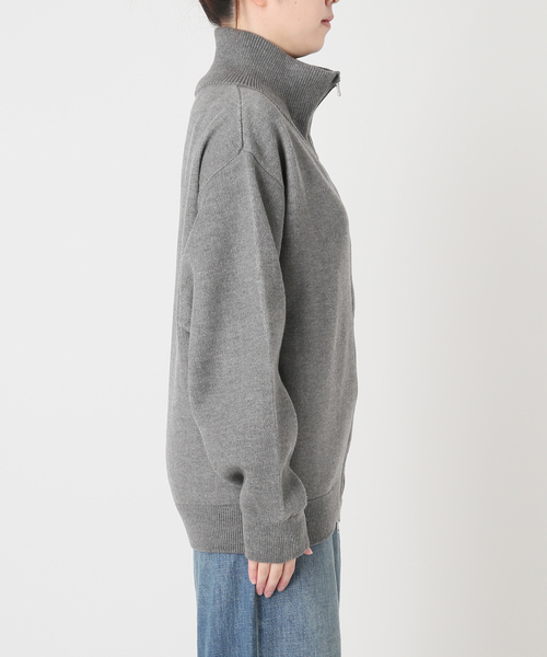 jj mercer（ジェイジェイマーサー）の「《別注 / 》J.J.mercer for SS DRIVERS KNIT（ニット/セーター・レディース・グレー/ネイビー・FREE）」の20枚目の写真