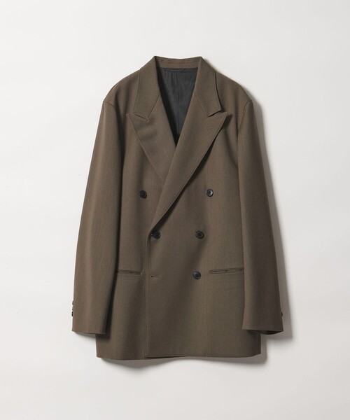 Steven Alan（スティーブンアラン）の「＜Steven Alan＞ ヴィンテージツイル ダブルブレステッド 6B ジャケット（テーラードジャケット・メンズ・モカ/ブラック・XL/L/M/S）」の2枚目の写真