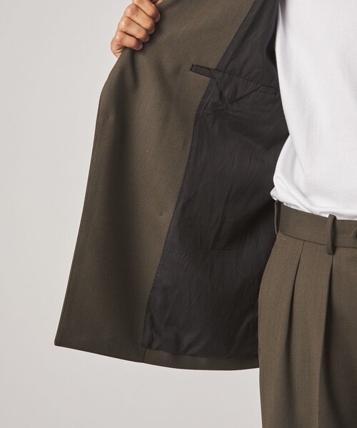 Steven Alan（スティーブンアラン）の「＜Steven Alan＞ ヴィンテージツイル ダブルブレステッド 6B ジャケット（テーラードジャケット・メンズ・モカ/ブラック・XL/L/M/S）」の13枚目の写真
