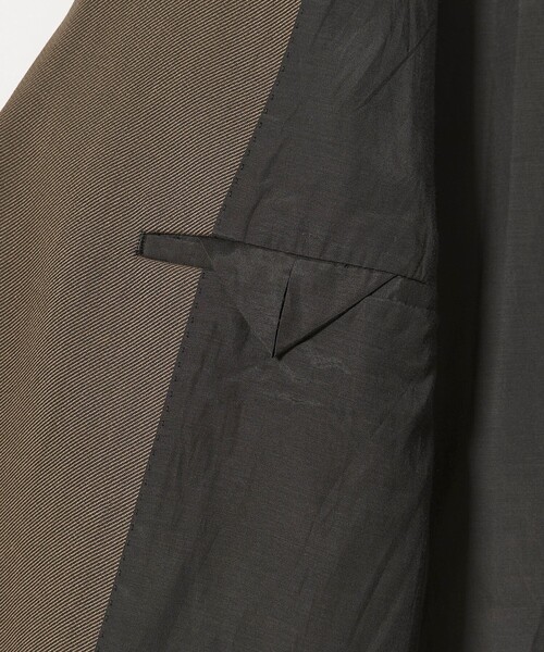 Steven Alan（スティーブンアラン）の「＜Steven Alan＞ ヴィンテージツイル ダブルブレステッド 6B ジャケット（テーラードジャケット・メンズ・モカ/ブラック・XL/L/M/S）」の9枚目の写真