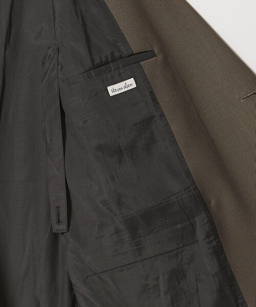 Steven Alan（スティーブンアラン）の「＜Steven Alan＞ ヴィンテージツイル ダブルブレステッド 6B ジャケット（テーラードジャケット・メンズ・モカ/ブラック・XL/L/M/S）」の19枚目の写真