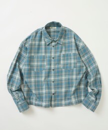 FREAK'S STORE（フリークスストア）の「限定展開 オンブレ クロップド チェックシャツ（シャツ/ブラウス）」