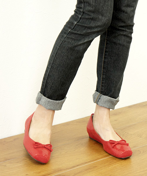 COULEURVARIE�i�N���[���o���G�j�́u�X�N�G�A�g�D �o���G�V���[�Y �t���b�g�V���[�Y �p���v�X �y�N���[���o���G/COULEURVARIE�z�i�o���G�V���[�Y�j�v�b���b�h