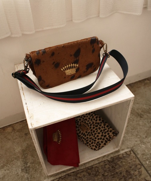 Scrap Book(スクラップブック)の「【SOUS LES PAVES PARIS】MAITAI バッグ(ショルダーバッグ・レディース・レッド/ブラウン系その他/ベージュ系その他・FREE)」の10枚目の写真