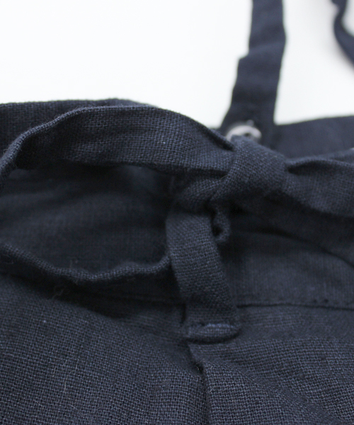 maison de plage（メゾンドプラージュ）の「MDP コットン/リネン　たっぷり吊りパンツ（その他パンツ・レディース・ベージュ/ネイビー・FREE）」の11枚目の写真