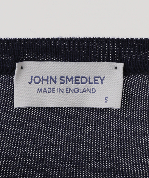 FRAMeWORK(フレームワーク)の「JOHN SMEDLEY/ジョンスメドレー ROSANNE 24G VPO(ニット/セーター・レディース・モカ/ブラウン系その他/ネイビー・FREE)」の8枚目の写真