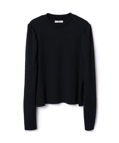 NON TOKYO（ノントーキョー）の「PRINT RIB PUFF SLEEVE C/S（Tシャツ/カットソー・レディース・ブルー系/グリーン系・FREE）」の10枚目の写真