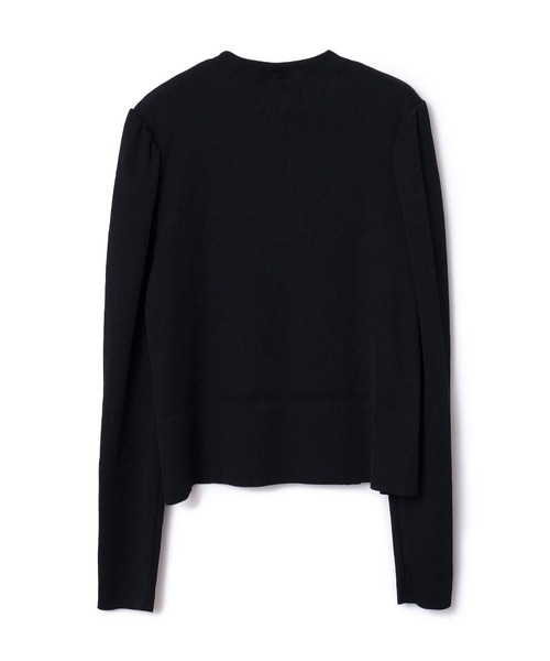 NON TOKYO（ノントーキョー）の「PRINT RIB PUFF SLEEVE C/S（Tシャツ/カットソー・レディース・ブルー系/グリーン系・FREE）」の11枚目の写真