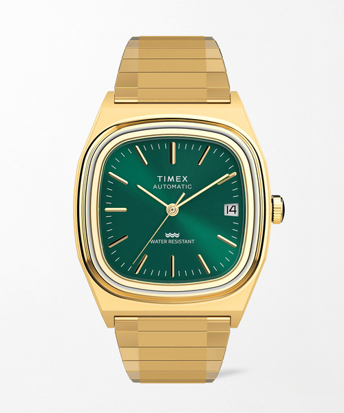 TIMEX(タイメックス)の「TIMEX E-Line Automatic tx-tw2y67700(アナログ腕時計・レディース・ゴールド・FREE)」の1枚目の写真