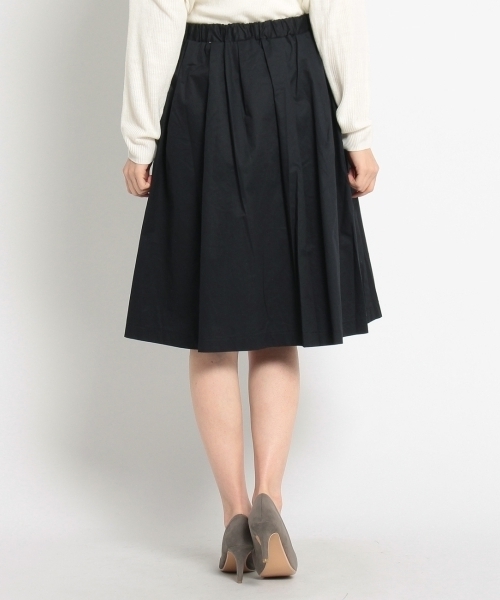 HusHusH(ハッシュアッシュ)の「ツイルミディ丈フレアスカート(スカート・レディース・グリーン/ブルー・03/02)」の5枚目の写真