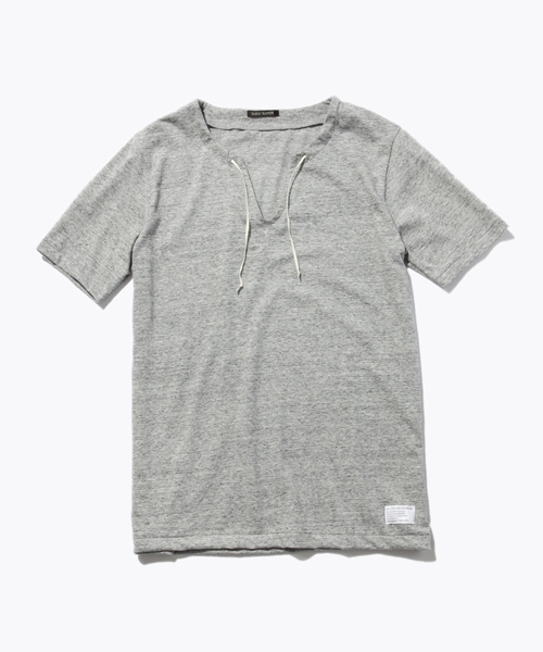 SABLE CLUTCH（セーブルクラッチ）の「LACE TEE（Tシャツ/カットソー・メンズ・ブラック/オフホワイト/グレー・MEDIUM/LARGE/SMALL）」の14枚目の写真