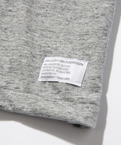 SABLE CLUTCH（セーブルクラッチ）の「LACE TEE（Tシャツ/カットソー・メンズ・ブラック/オフホワイト/グレー・MEDIUM/LARGE/SMALL）」の17枚目の写真
