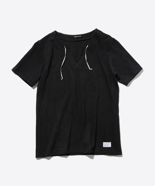 SABLE CLUTCH（セーブルクラッチ）の「LACE TEE（Tシャツ/カットソー・メンズ・ブラック/オフホワイト/グレー・MEDIUM/LARGE/SMALL）」の22枚目の写真