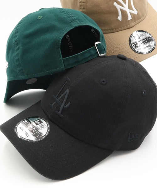 NEW ERA（ニューエラ）の「ニューエラ キャップ 9TWENTYローキャップ MLB（キャップ・レディース・ネイビー/グレー/インディゴブルー/ブラック×ホワイト/ウッドランド/ホワイト×ブラック/レッド系その他/ブラック系その他/ダークグリーン/ベージュ/ブルー系その他/ブラック系その他3/ホワイト系その他/ブルー系その他2/レッド/ロイヤルブルー/ブラック系その他2/ブルー系その他3/オリーブ/ベージュ系その他/ベージュ系その他3/ブラック系その他4/ブラック系その他5/ベージュ系その他2/ブラック系その他6/グリーン系その他/ブルー系その他4/カーキ/ベージュ系その他4/ブラック系/ストーン/アイボリー/ブラウン/ベージュ系その他5/スカイブルー/ホワイト系その他2/ラベンダー/ホワイト/ブラック×ブラック/ブルー/ブラック・ONE SIZE/L/XL/S/M/M/L）」の9枚目の写真