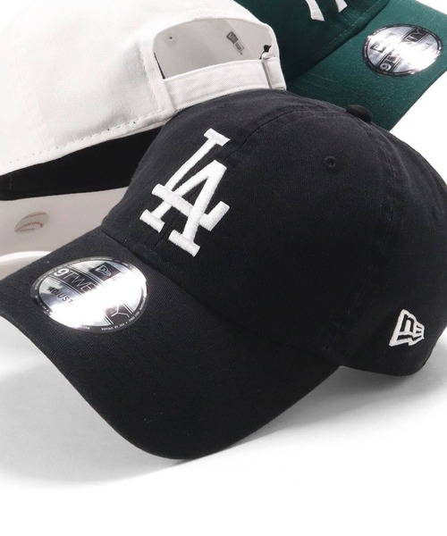 NEW ERA（ニューエラ）の「ニューエラ キャップ 9TWENTYローキャップ MLB（キャップ・レディース・ネイビー/グレー/インディゴブルー/ブラック×ホワイト/ウッドランド/ホワイト×ブラック/レッド系その他/ブラック系その他/ダークグリーン/ベージュ/ブルー系その他/ブラック系その他3/ホワイト系その他/ブルー系その他2/レッド/ロイヤルブルー/ブラック系その他2/ブルー系その他3/オリーブ/ベージュ系その他/ベージュ系その他3/ブラック系その他4/ブラック系その他5/ベージュ系その他2/ブラック系その他6/グリーン系その他/ブルー系その他4/カーキ/ベージュ系その他4/ブラック系/ストーン/アイボリー/ブラウン/ベージュ系その他5/スカイブルー/ホワイト系その他2/ラベンダー/ホワイト/ブラック×ブラック/ブルー/ブラック・ONE SIZE/L/XL/S/M/M/L）」の11枚目の写真
