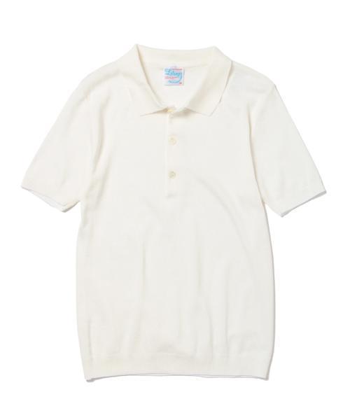 ルトロワ　ポロシャツ ホワイトニット　Letroyes  未使用品 Letroyes（ルトロワ）の「Letroyes / ベーシック ポロシャツ