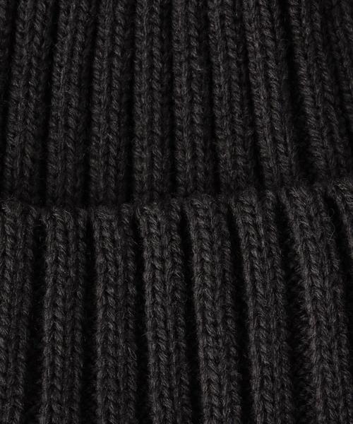 RACAL(ラカル)の「<Racal> STANDARD KNIT CAP/ニット帽◆(ニットキャップ/ビーニー・メンズ・ブラック/ダークグレー/ベージュ/オレンジ/オリーブ/ネイビー・FREE)」の8枚目の写真