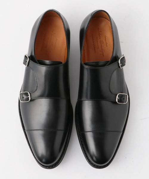 JALAN SRIWIJAYA（ジャランスリウァヤ）の「▲[ジャランスリウァヤ] JALAN SRIWIJAYA ダブルモンク シューズ（ドレスシューズ・メンズ・ダークブラウン/ブラック・6h/7h/8h/8/7）」の3枚目の写真