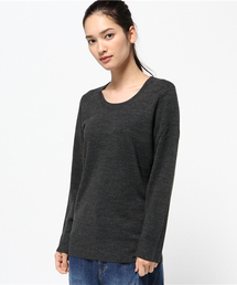 Denime | ソフトタッチクルーネックニット(ニット/セーター)