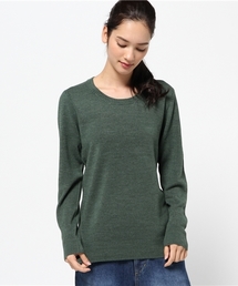 Denime | ソフトタッチクルーネックニット(ニット/セーター)