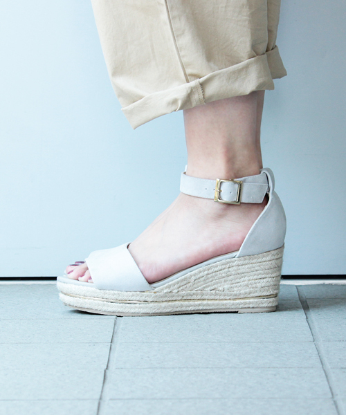 mysty woman（ミスティウーマン）の「カラージュートサンダル（サンダル・レディース・ライトグレー/ベージュ/ネイビー・MEDIUM/LARGE）」の14枚目の写真