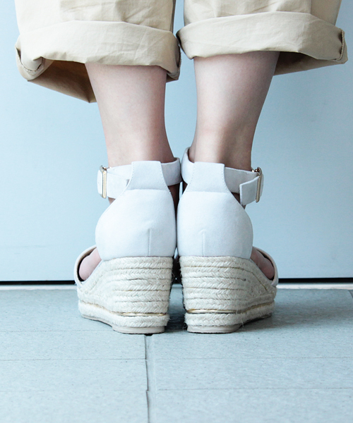 mysty woman（ミスティウーマン）の「カラージュートサンダル（サンダル・レディース・ライトグレー/ベージュ/ネイビー・MEDIUM/LARGE）」の15枚目の写真