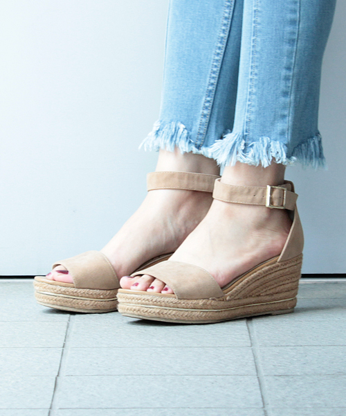 mysty woman（ミスティウーマン）の「カラージュートサンダル（サンダル・レディース・ライトグレー/ベージュ/ネイビー・MEDIUM/LARGE）」の16枚目の写真