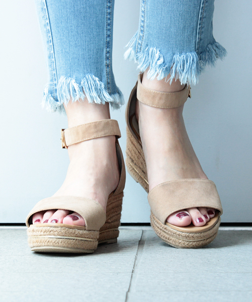 mysty woman（ミスティウーマン）の「カラージュートサンダル（サンダル・レディース・ライトグレー/ベージュ/ネイビー・MEDIUM/LARGE）」の17枚目の写真