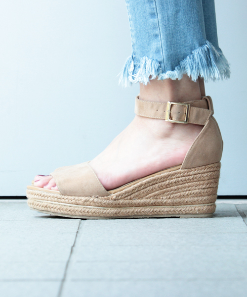 mysty woman（ミスティウーマン）の「カラージュートサンダル（サンダル・レディース・ライトグレー/ベージュ/ネイビー・MEDIUM/LARGE）」の18枚目の写真