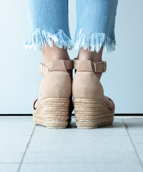 mysty woman（ミスティウーマン）の「カラージュートサンダル（サンダル・レディース・ライトグレー/ベージュ/ネイビー・MEDIUM/LARGE）」の19枚目の写真