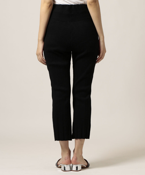 NINE(ナイン)の「ランダムリブパンツ (その他パンツ・レディース・ピンク/レッド/オフホワイト/ブラック・FREE)」の13枚目の写真