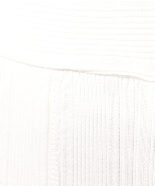 NINE(ナイン)の「ランダムリブパンツ (その他パンツ・レディース・ピンク/レッド/オフホワイト/ブラック・FREE)」の21枚目の写真