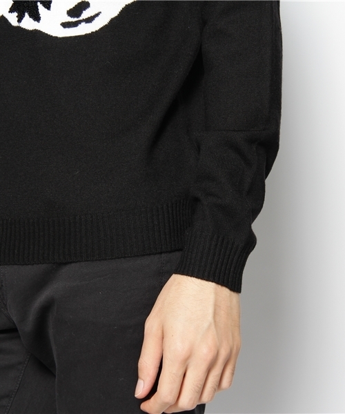 パンダニット 新品未使用 M〜L PANDAニットプルオーバー[22032279]vivid | natural mist Class