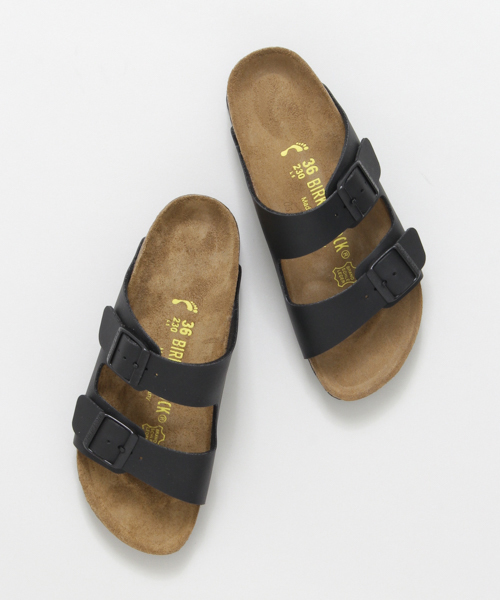 BIRKENSTOCK(ビルケンシュトック)の「BIRKENSTOCK ARIZONA BIRKO FLOR(サンダル・レディース・ブラック・36/37/38)」の1枚目の写真