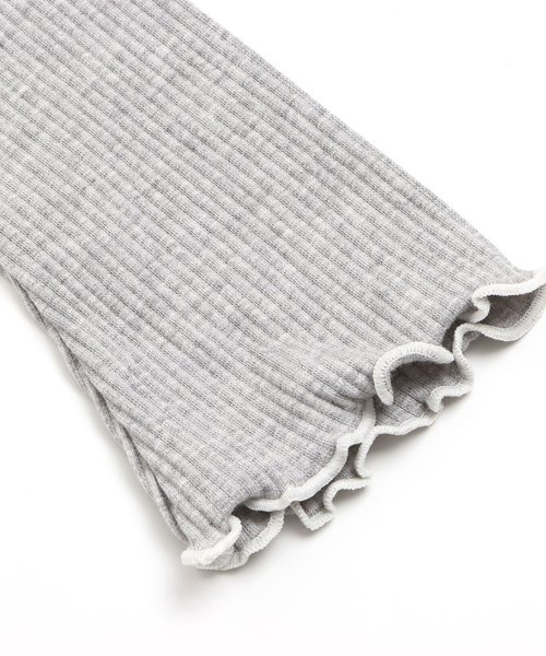 apres les cours（アプレレクール）の「ファービスチェ付き長袖Tシャツ（Tシャツ/カットソー・キッズ・ピンク/オフホワイト・100/120/110/90/130/140/80）」の20枚目の写真