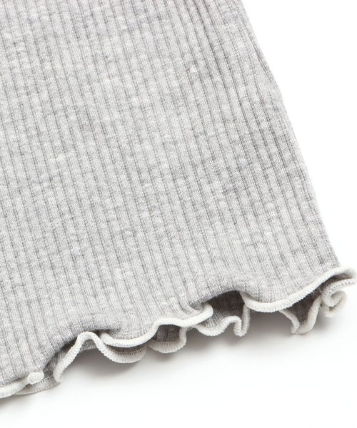 apres les cours（アプレレクール）の「ファービスチェ付き長袖Tシャツ（Tシャツ/カットソー・キッズ・ピンク/オフホワイト・100/120/110/90/130/140/80）」の21枚目の写真