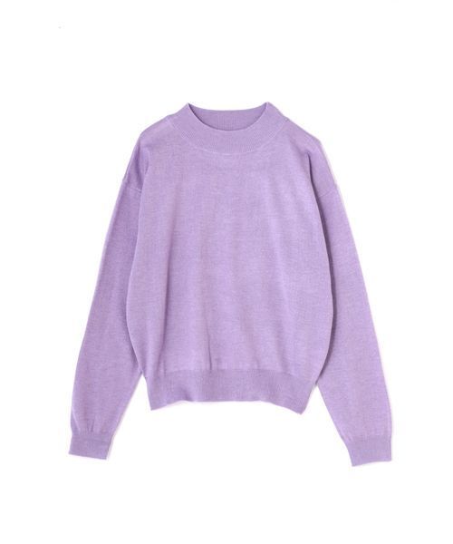 FREE'S MART（フリーズマート）の「ハイネックニット（ニット/セーター・レディース・ブラック/ボルドー/パープル/ホワイト・FREE）」の3枚目の写真