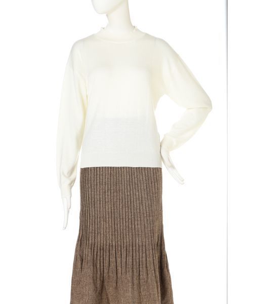 FREE'S MART（フリーズマート）の「ハイネックニット（ニット/セーター・レディース・ブラック/ボルドー/パープル/ホワイト・FREE）」の14枚目の写真