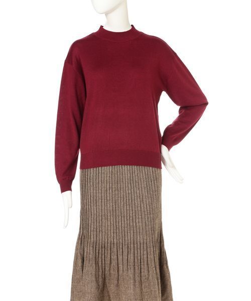 FREE'S MART（フリーズマート）の「ハイネックニット（ニット/セーター・レディース・ブラック/ボルドー/パープル/ホワイト・FREE）」の20枚目の写真