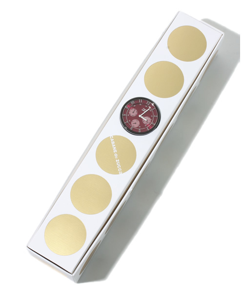 CABANE de ZUCCa（カバンドズッカ）の「Pie Lether Band（アナログ腕時計・レディース・ワインレッド/ホワイト/ライトブルー/ブラック/ベージュ・FREE）」の10枚目の写真