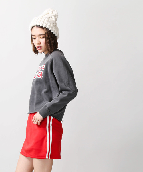 WEGO（ウィゴー）の「WEGO/サイドラインスカパン（スカート・レディース・ブラック/ネイビー/レッド/ピンク/トリコロール/レッド系その他/ブラック系その他/ホワイト・FREE）」の21枚目の写真