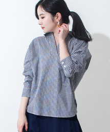 Furryrate | 抜き衿ロングカフスシャツ		 		(シャツ/ブラウス)