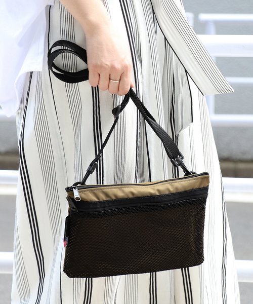 MELO（メロ）の「【MELO/メロ】 メッシュサコッシュ（ショルダーバッグ