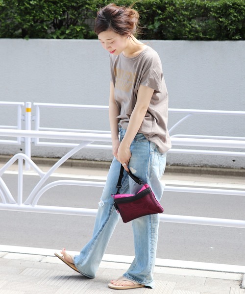 MELO（メロ）の「【MELO/メロ】 メッシュサコッシュ（ショルダーバッグ