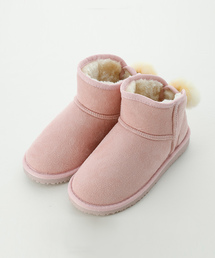 Catherine Cottage | ムートン風ボアブーツ バックファー(ブーツ)