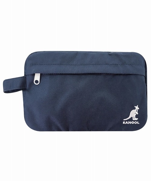 KANGOL(カンゴール)の「KANGOL ポーチ(ポーチ)」|ネイビー
